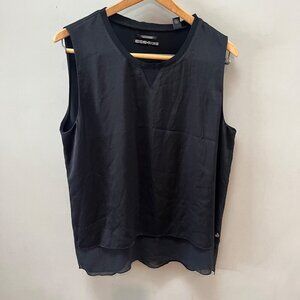 Scotch & Soda Black Sleeveless Layered Womens Top S‎